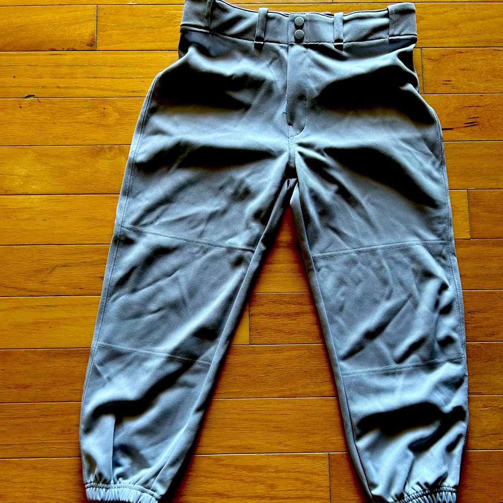 Youth XLG GRAY FRANKLIN baseball pants. NWT